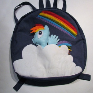 Rainbow dash / Póni hátizsák - én kicsi pónim -  - Meska.hu