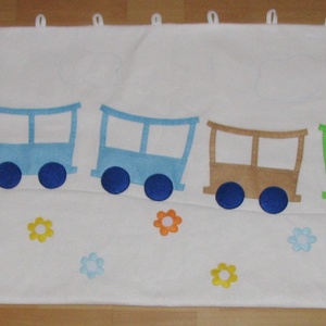 Vonatos falvédő  200X70 -  - Meska.hu