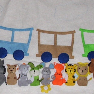 Vonatos falvédő  200X70 -  - Meska.hu