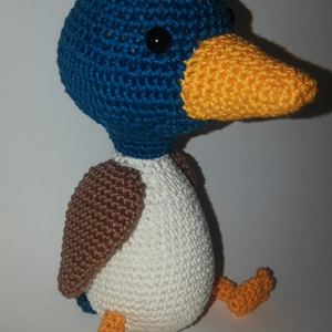 Horgolt vad KACSA/RÉCE  _Amigurumi figura - játék & sport - plüssállat & játékfigura - madár - Meska.hu