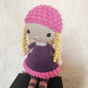 Horgolt BABA (rózsaszín) _Amigurumi figura - játék & sport - plüssállat & játékfigura - ember - Meska.hu