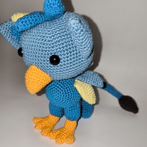 GRIFF Madár  _Amigurumi figura, Játék & Sport, Plüssállat & Játékfigura, Más figura, Horgolás, MESKA
