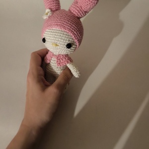 My Melody _Amigurumi figura - játék & sport - plüssállat & játékfigura - nyuszi - Meska.hu