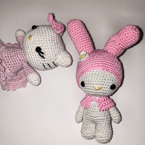 My Melody _Amigurumi figura, Játék & Sport, Plüssállat & Játékfigura, Nyuszi, Horgolás, MESKA