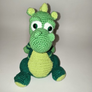 Sárkány  _Amigurumi figura, Játék & Sport, Plüssállat & Játékfigura, Más figura, Horgolás, MESKA