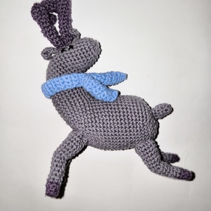 Ugró vicces szarvas_Amigurumi figura, Játék & Sport, Plüssállat & Játékfigura, Más figura, Horgolás, MESKA