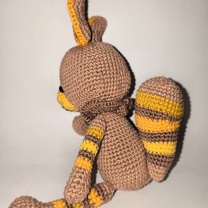 Mókus_Amigurumi figura - játék & sport - plüssállat & játékfigura - más figura - Meska.hu
