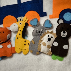 Vonatos gyerek, baba falvédő / játék / falikép/ - otthon & életmód - babaszoba, gyerekszoba - falvédő gyerekszobába - Meska.hu