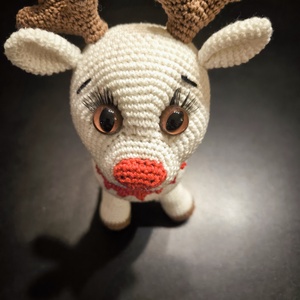 Szarvas _Amigurumi figura, Játék & Sport, Plüssállat & Játékfigura, Más figura, Horgolás, MESKA