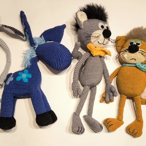 MIrr-Murr  csapat horgolt figurák - játék & sport - plüssállat & játékfigura - más figura - Meska.hu