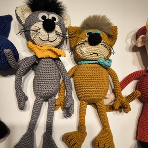 MIrr-Murr  csapat horgolt figurák - játék & sport - plüssállat & játékfigura - más figura - Meska.hu