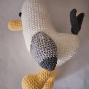 Sirály _Amigurumi figura - játék & sport - plüssállat & játékfigura - madár - Meska.hu