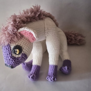 Hiéna _Amigurumi figura_Fanatsy Hiéna - játék & sport - plüssállat & játékfigura - oroszlán - Meska.hu
