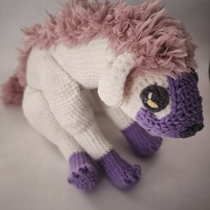 Hiéna _Amigurumi figura_Fanatsy Hiéna - játék & sport - plüssállat & játékfigura - oroszlán - Meska.hu
