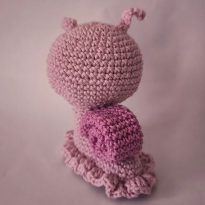 Pici csiga_Amigurumi figura - játék & sport - plüssállat & játékfigura - csiga - Meska.hu
