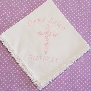 Keresztelő kendő - Meska.hu