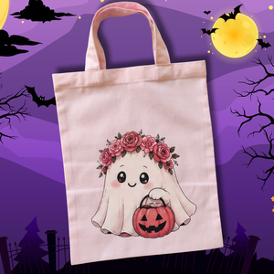 Halloween cukorkagyűjtő vászontáska -candy bag  - otthon & életmód - dekoráció - halloween - halloweeni jelmez és kiegészítők - Meska.hu