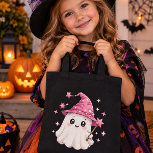 Halloween cukorkagyűjtő vászontáska -candy bag  - otthon & életmód - dekoráció - halloween - halloweeni jelmez és kiegészítők - Meska.hu