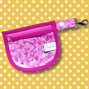Pénztárca - pink - táska & tok - pénztárca & más tok - aprópénztartó - Meska.hu