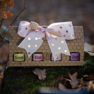 Házikó ajándékcsomag krémmézzel - Meska.hu