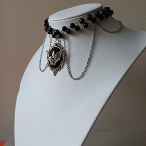 Lady Ebony choker - Meska.hu Lady Ebony choker - Meska.hu