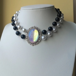 Eternity Gyöngychoker - ékszer - nyaklánc - gyöngyös nyaklánc - Meska.hu