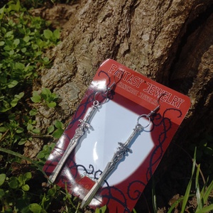 Fantasy Fegyver fülbevalók - ékszer - fülbevaló - lógó fülbevaló - Meska.hu