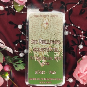 Bridgerton  - Sir Phillipnek szeretettel - szójaviaszból készült  illatviasz tábla , Otthon & Életmód, Gyertya, illat, aroma, Illatviasz, Gyertya-, mécseskészítés, MESKA