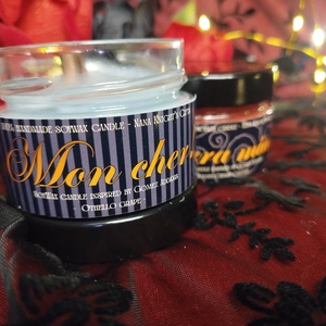 [Kék szőlő] - Mon cher!  szójaviasz illatgyertya, Otthon & Életmód, Gyertya, illat, aroma, Gyertya, Gyertya-, mécseskészítés, MESKA