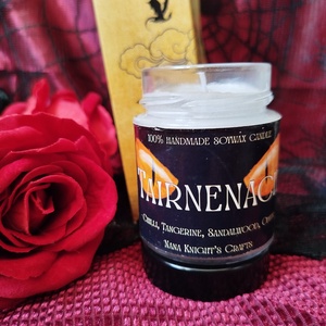 [Madarin, Ópium, Szantálfa] - Tairnenach  szójaviasz illatgyertya, Otthon & Életmód, Gyertya, illat, aroma, Gyertya, Gyertya-, mécseskészítés, MESKA