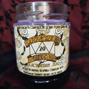 [Szederlekvár] - WonderWick szójaviasz illatgyertya ajándék kockával, Otthon & Életmód, Gyertya, illat, aroma, Gyertya, Gyertya-, mécseskészítés, MESKA