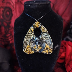 Ouija nyaklánc � Gloria Raven � fekete, Ékszer, Nyaklánc, Medálos nyaklánc, Ékszerkészítés, MESKA