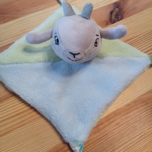 Alvóka, rongyi, kecske, alvókendő, szundikendő, Játék & Sport, 3 éves kor alattiaknak, Alvóka & Rongyi, Varrás, MESKA