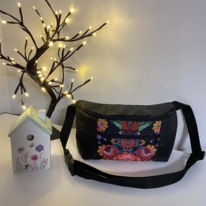 Övtáska, vállon keresztbe hordható , Táska & Tok, Övtáska, Varrás, MESKA