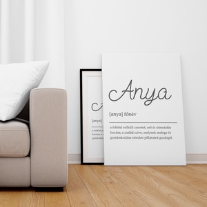 ANYA print, kép - otthon & életmód - dekoráció - kép & falikép - vászonkép - Meska.hu