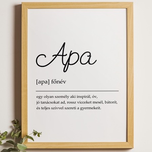 Nyomtatható apa kép - otthon & életmód - dekoráció - kép & falikép - poszter - Meska.hu