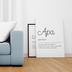 Nyomtatható apa kép - otthon & életmód - dekoráció - kép & falikép - poszter - Meska.hu
