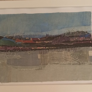 Textil kép tükröződés, Otthon & Életmód, Dekoráció, Kép & Falikép, Vászonkép, Festészet, MESKA