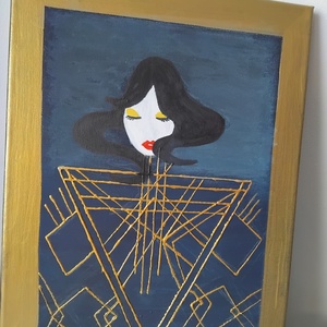 Absztrakt festmény - Meska.hu