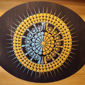 Mandala vászonkép - Meska.hu