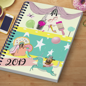 110 oldalas egyedi grafikájú határidőnapló filofax bullet journal diary emlékkönyv jegyzetfüzet notesz leckefüzet napló -  - Meska.hu