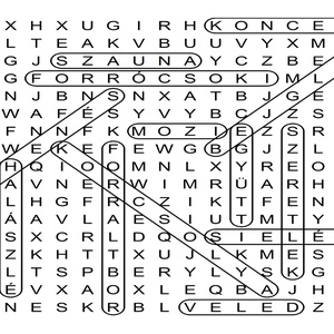 karácsonyi képeslap szókereső rejtvény keresztrejtvény mókás ajándék vicces ajándék keresd a párját scrable  -  - Meska.hu