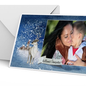 6 db fényképes képeslapcsomag képeslap egyedi fotós különleges karácsonyi ajándék ajándékkisérő télapó advent gyerekrajz - Meska.hu