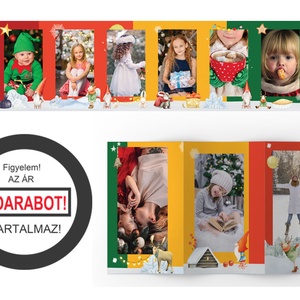 Egyedi karácsonyi fotóalbum fényképalbum Leporello fotókönyv harmónika fotókártya kaparós sorsjegy csillagtérkép fotós - karácsony - karácsonyi ajándékozás - karácsonyi képeslap, üdvözlőlap, ajándékkísérő - Meska.hu