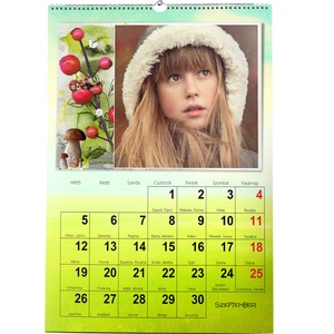 2022-es fényképes falinaptár, egyedi naptár fotós ajándék nagyinak nőknek férfiaknak vicces unokától karácsonyi ötlet - otthon & életmód - dekoráció - Meska.hu