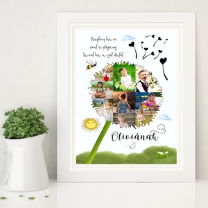 Ballagási tabló Pitypang búcsúajándék óvónéninek bölcsis-ovis poszter dadusnak  - otthon & életmód - dekoráció - kép & falikép - poszter - Meska.hu