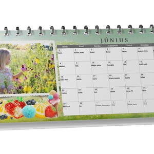 Egyedi, fényképes 2026-os asztali naptár Tökéletes ajándék, Megható ajándék, Időseknek - otthon & életmód - dekoráció - fali és függő dekoráció - falinaptár & öröknaptár - Meska.hu