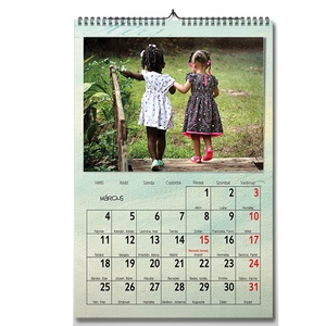 Egyedi, fényképes 2026-os falinaptár  Nagyszülőknek Időseknek Anyósnak Testvérnek Hasznos ajándék - otthon & életmód - dekoráció - fali és függő dekoráció - falinaptár & öröknaptár - Meska.hu