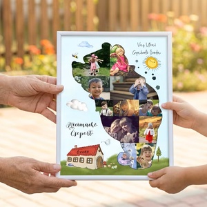 Micimackó Csoport Óvodai Fényképes Ballagási Tabló Bölcsőde Dadusnak Óvónéniknek Ajándék poszter  - Meska.hu