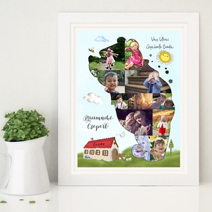 Micimackó Csoport Óvodai Fényképes Ballagási Tabló Bölcsőde Dadusnak Óvónéniknek Ajándék poszter  - otthon & életmód - dekoráció - kép & falikép - poszter - Meska.hu